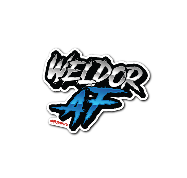 Weldporn Slap - Weldor AF 3.5" x 2.8" (10ea/master)